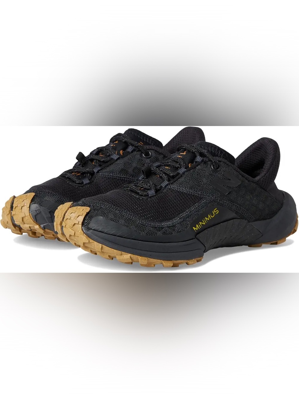 New Balance Minimus Trail Running Shoes - Black & Tan